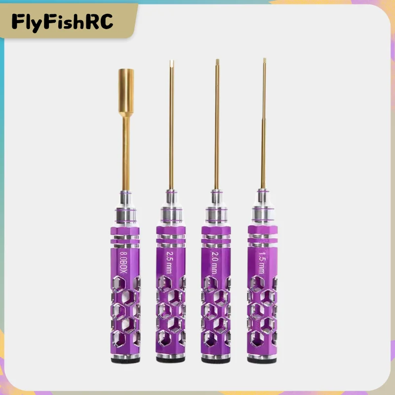 FlyFish RC Шестигранная отвертка из алюминиевого сплава, полый набор инструментов с 1,5 мм, 2,0 мм, 2,5 мм, 8,0 коробок для FPV RC Racing Drone Boat
FlyFish RC Шестигранная отвертка из алюминиевого сплава, полый набор инструментов с 1,5 мм, 2,0 мм, 2,5 мм, 8,0 коробок для FPV RC Racing Drone Boat