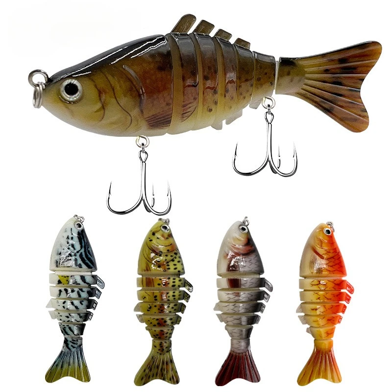 7 Segmented Multi Jointed Sinking Fishing Lure Long Casting Bionic Swimbait Freshwater Saltwater Bass Topmouth Culter Bait
7 Segmented Multi Jointed Sinking Fishing Lure Long Casting Bionic Swimbait Freshwater Saltwater Bass Topmouth Culter Bait