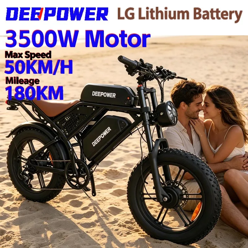 3000W Dual Motor 48V60 bicycle all-terrain mountain Ebike wide-tire adultssnow and deserts to ride Adult electric bicycle
3000W Dual Motor 48V60 bicycle all-terrain mountain Ebike wide-tire adultssnow and deserts to ride Adult electric bicycle