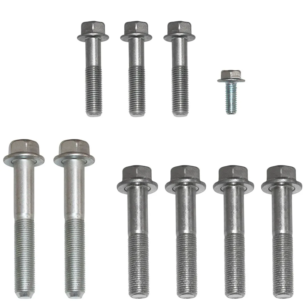 1Set Transmission Bolt Kit Engine Bracket Mounting Bolts High Strength Steel Transmission Stand Bolt for Series Engine
1Set Transmission Bolt Kit Engine Bracket Mounting Bolts High Strength Steel Transmission Stand Bolt for Series Engine