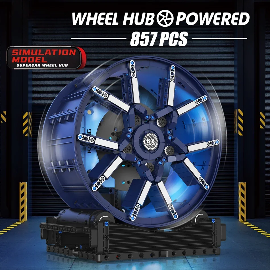 Конструктор MOC с подсветкой и электрическим вращением: модель автомобильного диска, синие суперспортивные гоночные колесные диски, кирпичики для сборки, игрушки, подарок для детей
Конструктор MOC с подсветкой и электрическим вращением: модель автомобильного диска, синие суперспортивные гоночные колесные диски, кирпичики для сборки, игрушки, подарок для детей