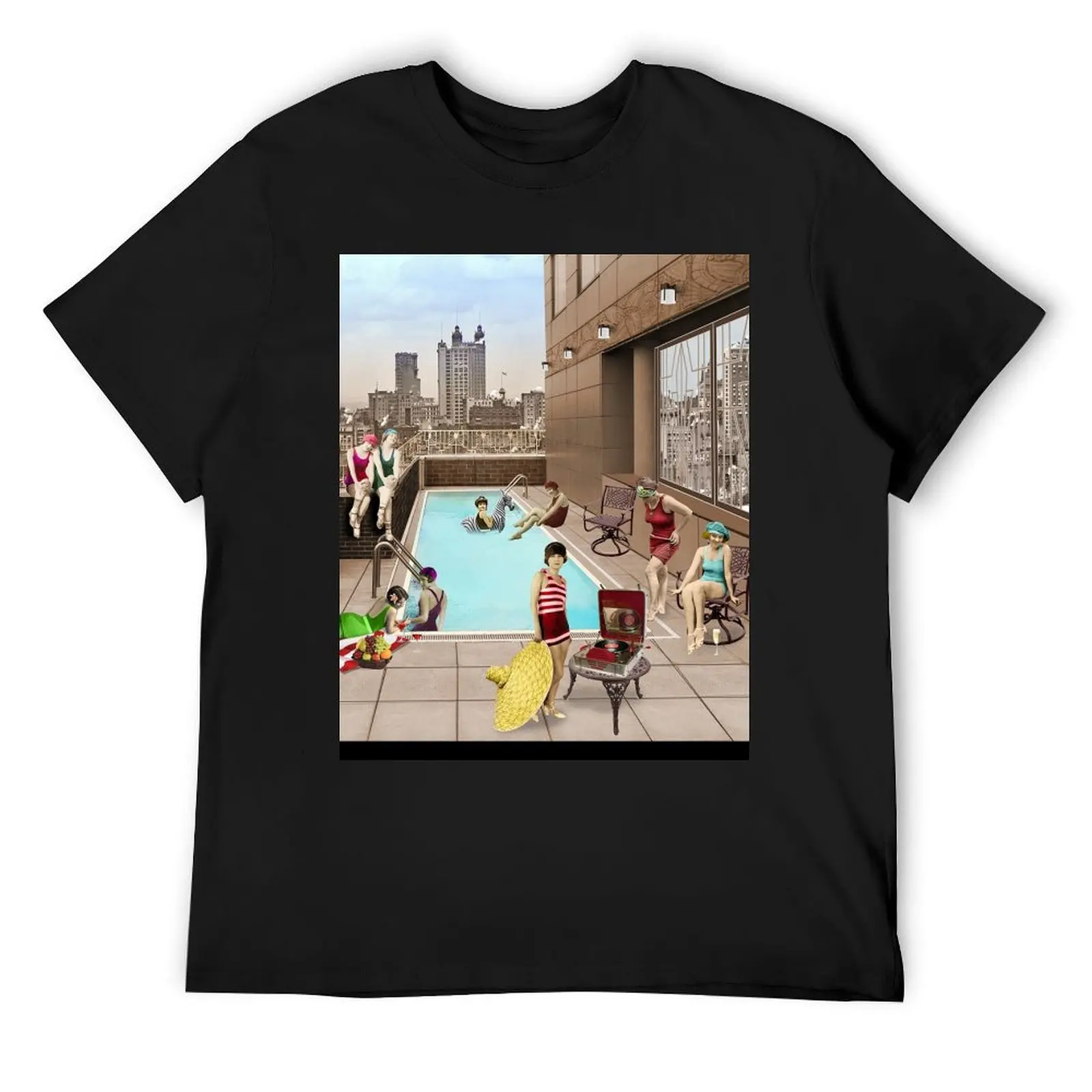 Art Deco Rooftop Chillout T-Shirt gifts for boyfriend Aesthetic clothing man clothes funny t shirts for men
Art Deco Rooftop Chillout T-Shirt gifts for boyfriend Aesthetic clothing man clothes funny t shirts for men