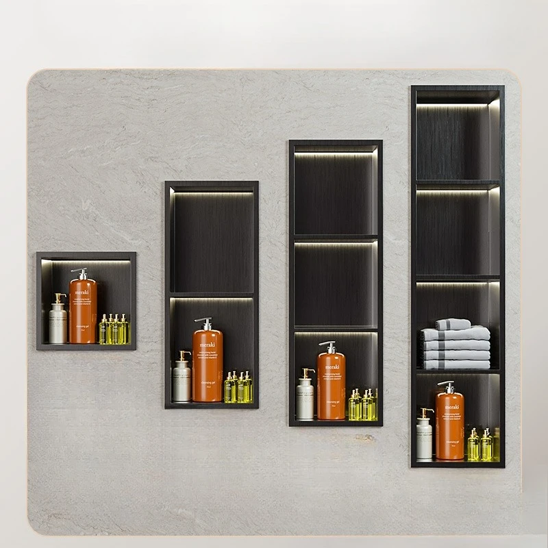 Stainless steel niche bathroom multi-layer recessed toilet toilet bathroom finished TV metal niche cabinet
Stainless steel niche bathroom multi-layer recessed toilet toilet bathroom finished TV metal niche cabinet