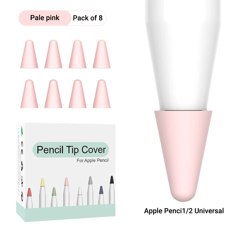 8pcs Pink Pencil Tip Cover For Apple Pencil 2nd 1st Generation Soft Silicone Nib Case For Touch Screen Stylus Pen Protective Cap
8pcs Pink Pencil Tip Cover For Apple Pencil 2nd 1st Generation Soft Silicone Nib Case For Touch Screen Stylus Pen Protective Cap