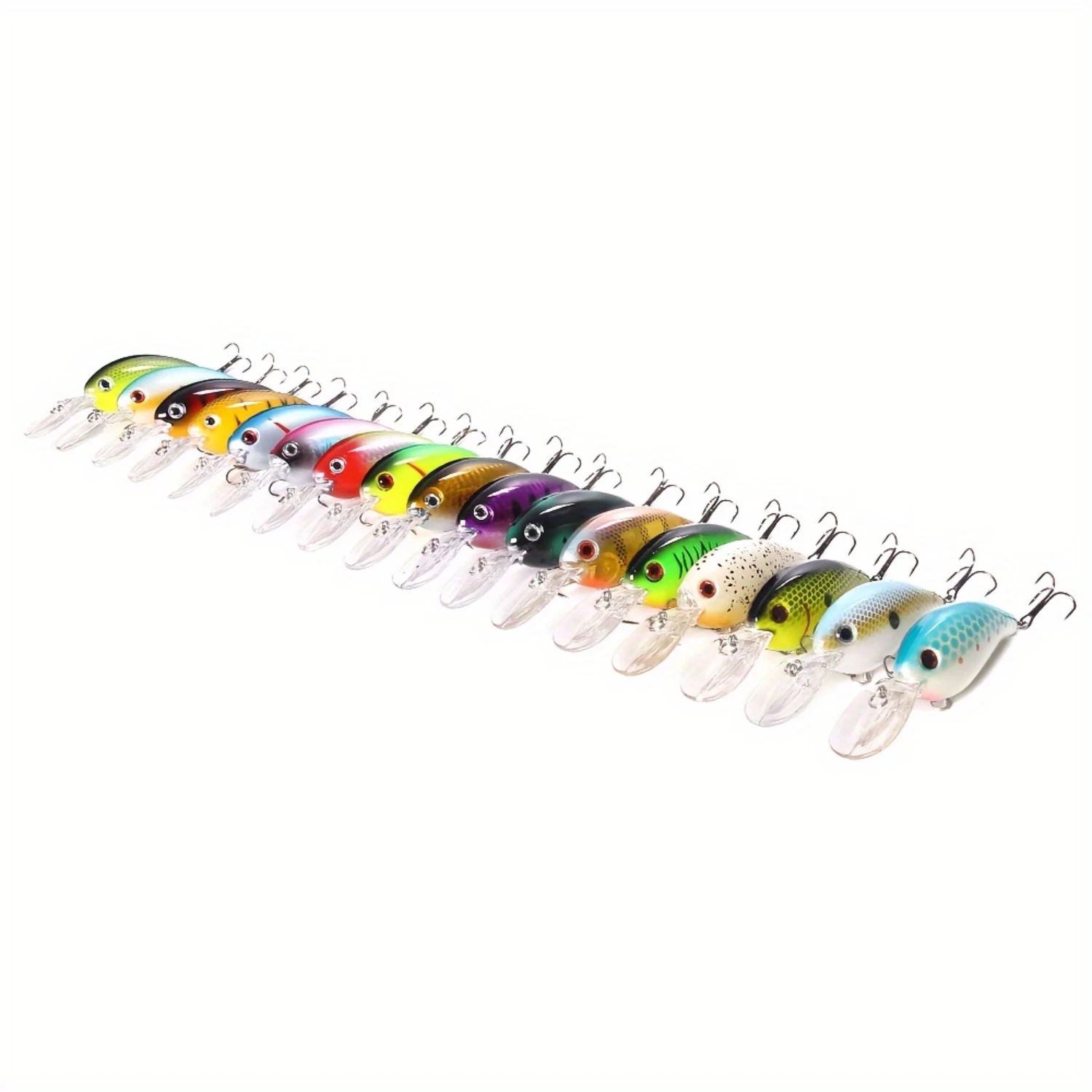 17-Piece Bionic Crank Bait Set - Ultra-Realistic Mini Fishing Lure with Lifelike Action and Super Sharp Hook for Secure Catching
17-Piece Bionic Crank Bait Set - Ultra-Realistic Mini Fishing Lure with Lifelike Action and Super Sharp Hook for Secure Catching