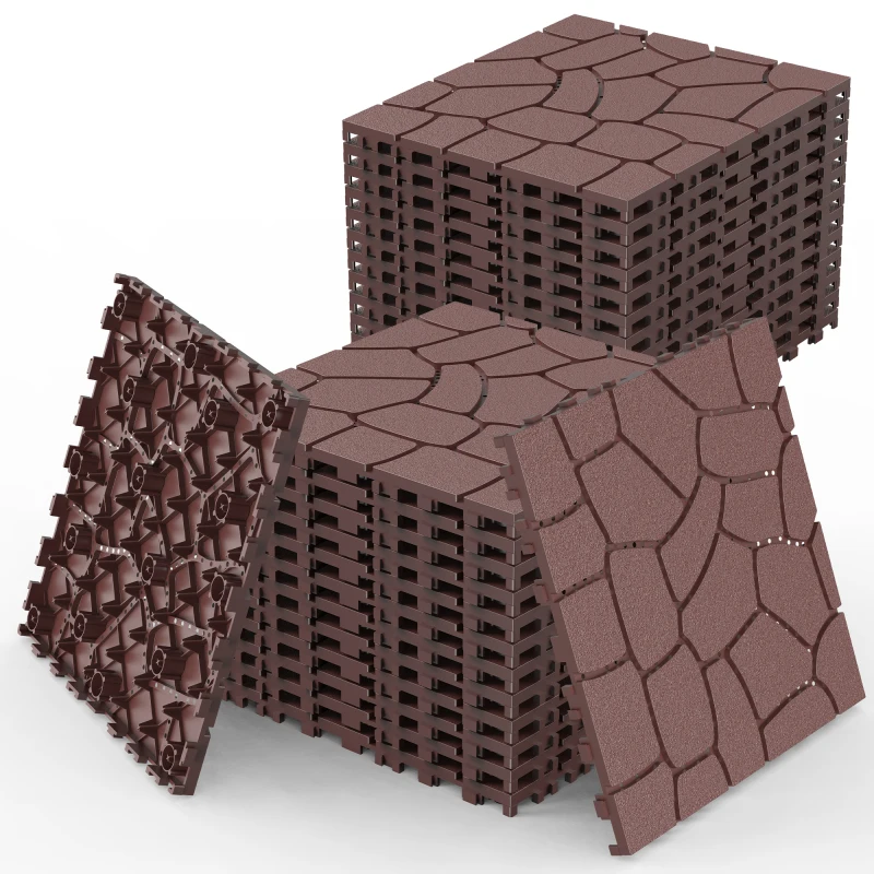 New Stone texture 12" Patio Deck Tiles, DIY Module Interlocking Decking Tiles Floor Tile,Easy and Quick Installation Court Ti
New Stone texture 12" Patio Deck Tiles, DIY Module Interlocking Decking Tiles Floor Tile,Easy and Quick Installation Court Ti