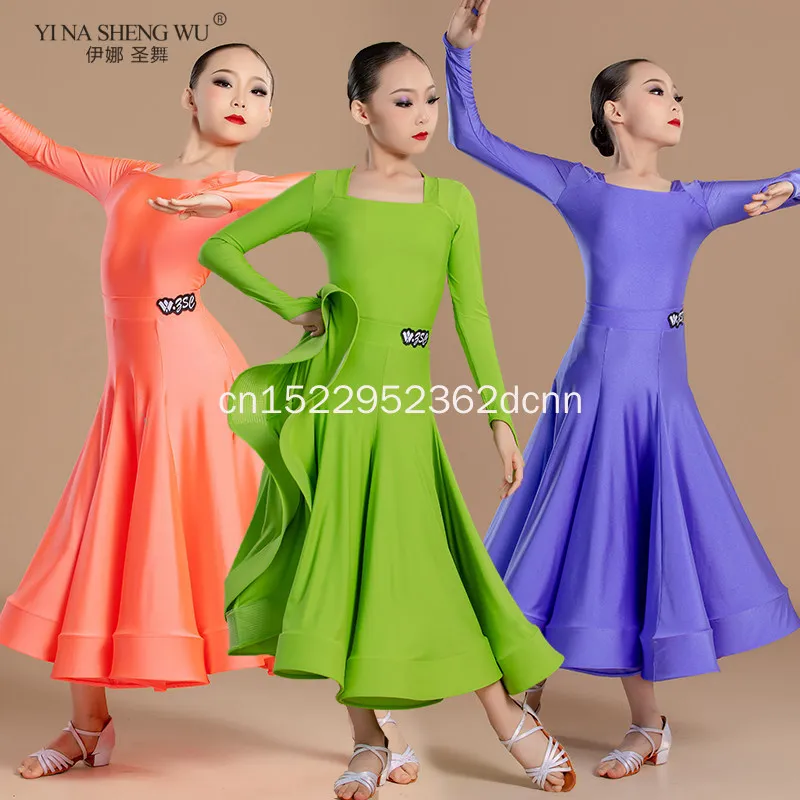 Modern Dance Costumes New Standard Dance Costumes Large Skirt Skirts Performance Dance Skirts Long-sleeved Performance Costumes
Modern Dance Costumes New Standard Dance Costumes Large Skirt Skirts Performance Dance Skirts Long-sleeved Performance Costumes