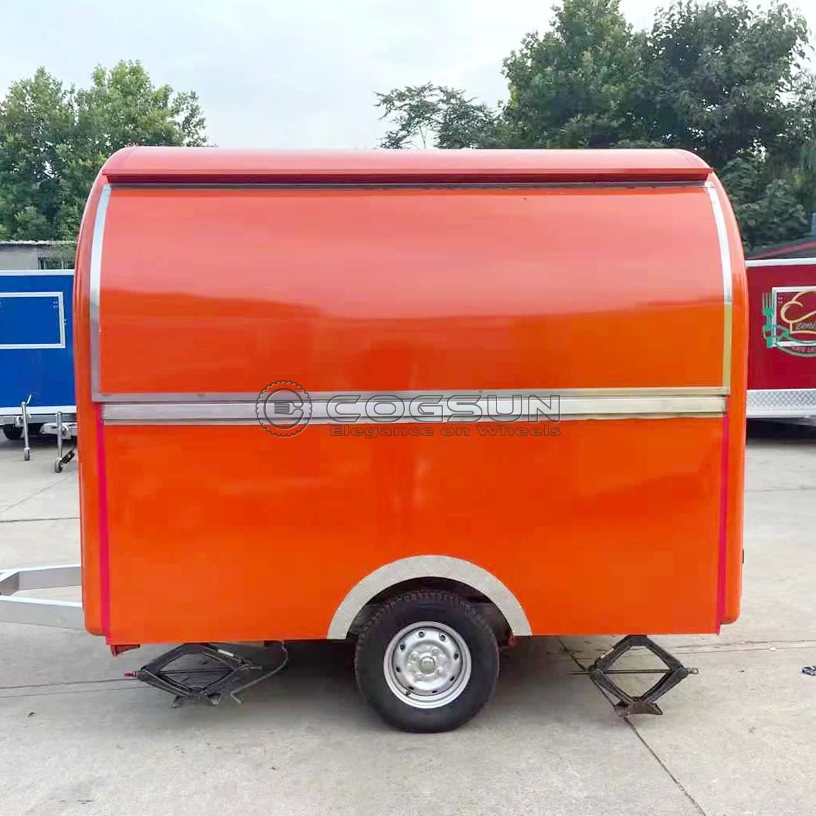 COGSUN Custom Logo Mobile Mini Ice Cream Food Cart Small Fast Food Trailer Fully Equipped Food Truck for Sale
COGSUN Custom Logo Mobile Mini Ice Cream Food Cart Small Fast Food Trailer Fully Equipped Food Truck for Sale
