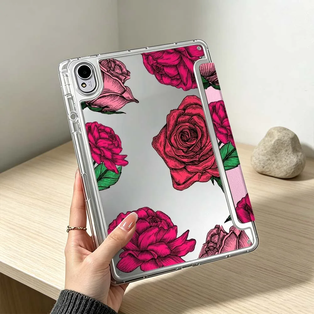 Design Rose Pattern Soft For Huawei MatePad Pro SE Air 12X Honor Pad 9 V9 GT X9a X9 Foldable 3Y Tablet Case
Design Rose Pattern Soft For Huawei MatePad Pro SE Air 12X Honor Pad 9 V9 GT X9a X9 Foldable 3Y Tablet Case