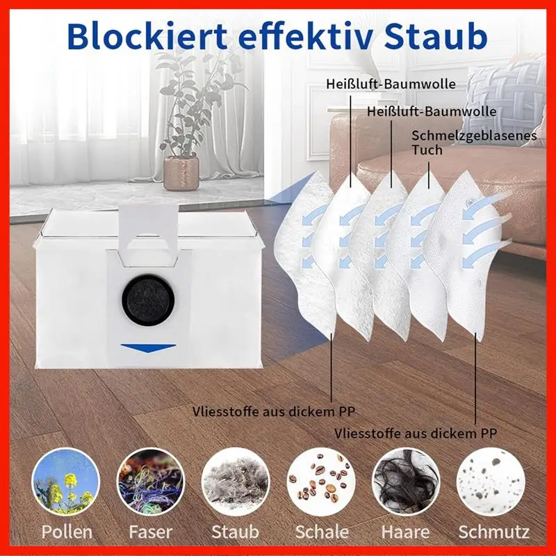 For Ecovacs Deebot T30 / T30 Max / T30 Pro Accessories Brush Mop Cloth HEPA Filter Dust Bag Replacement Spare Parts
For Ecovacs Deebot T30 / T30 Max / T30 Pro Accessories Brush Mop Cloth HEPA Filter Dust Bag Replacement Spare Parts