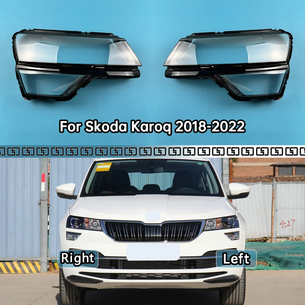 For Skoda Karoq 2018-2022 Car Accessories Transparent Headlight Shade Cover Lampshade Case Headlamp Shell Lens Plexiglass
For Skoda Karoq 2018-2022 Car Accessories Transparent Headlight Shade Cover Lampshade Case Headlamp Shell Lens Plexiglass