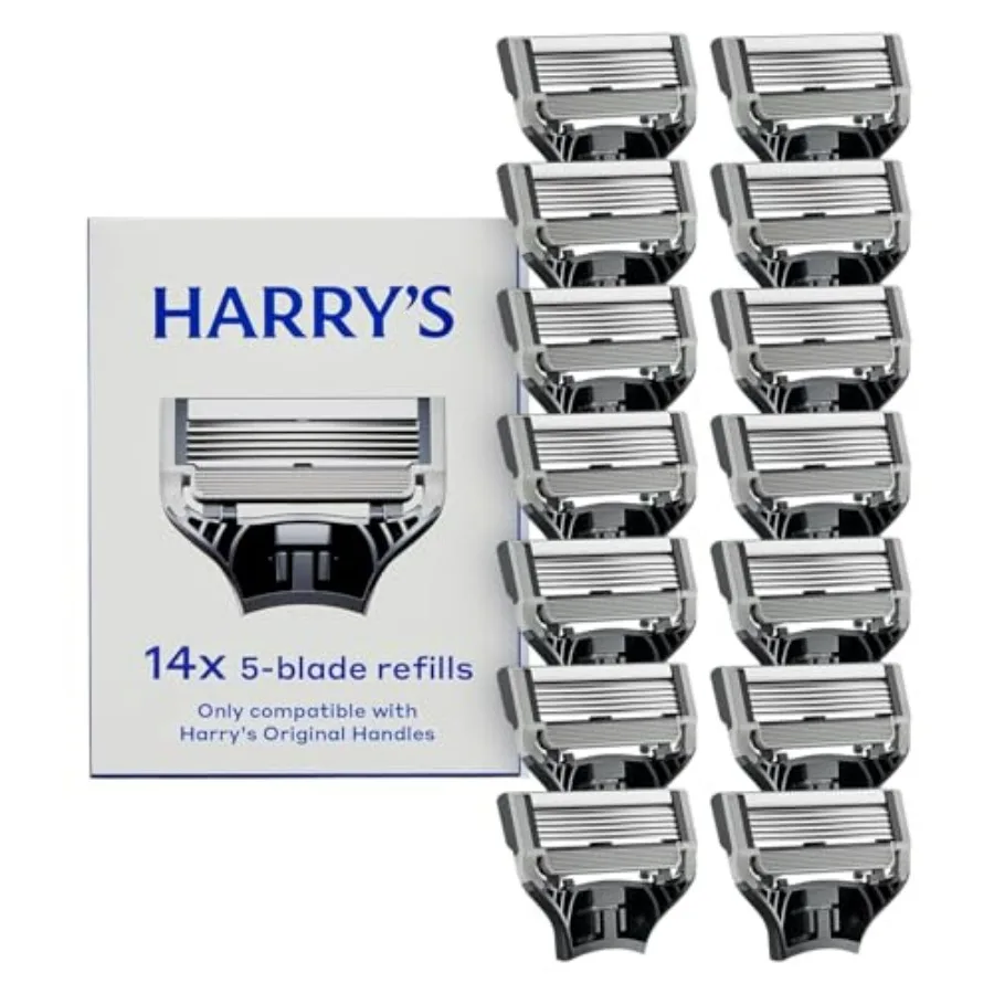 Original Razor Blades for Men - - Premium Razor Blade Refill Cartridges - German Engineered
Original Razor Blades for Men - - Premium Razor Blade Refill Cartridges - German Engineered