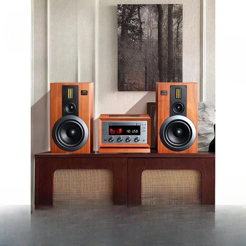 Gall machine combination audio set, professional audiophile grade hifi bookshelf, speaker, power amplifier CD machine
Gall machine combination audio set, professional audiophile grade hifi bookshelf, speaker, power amplifier CD machine