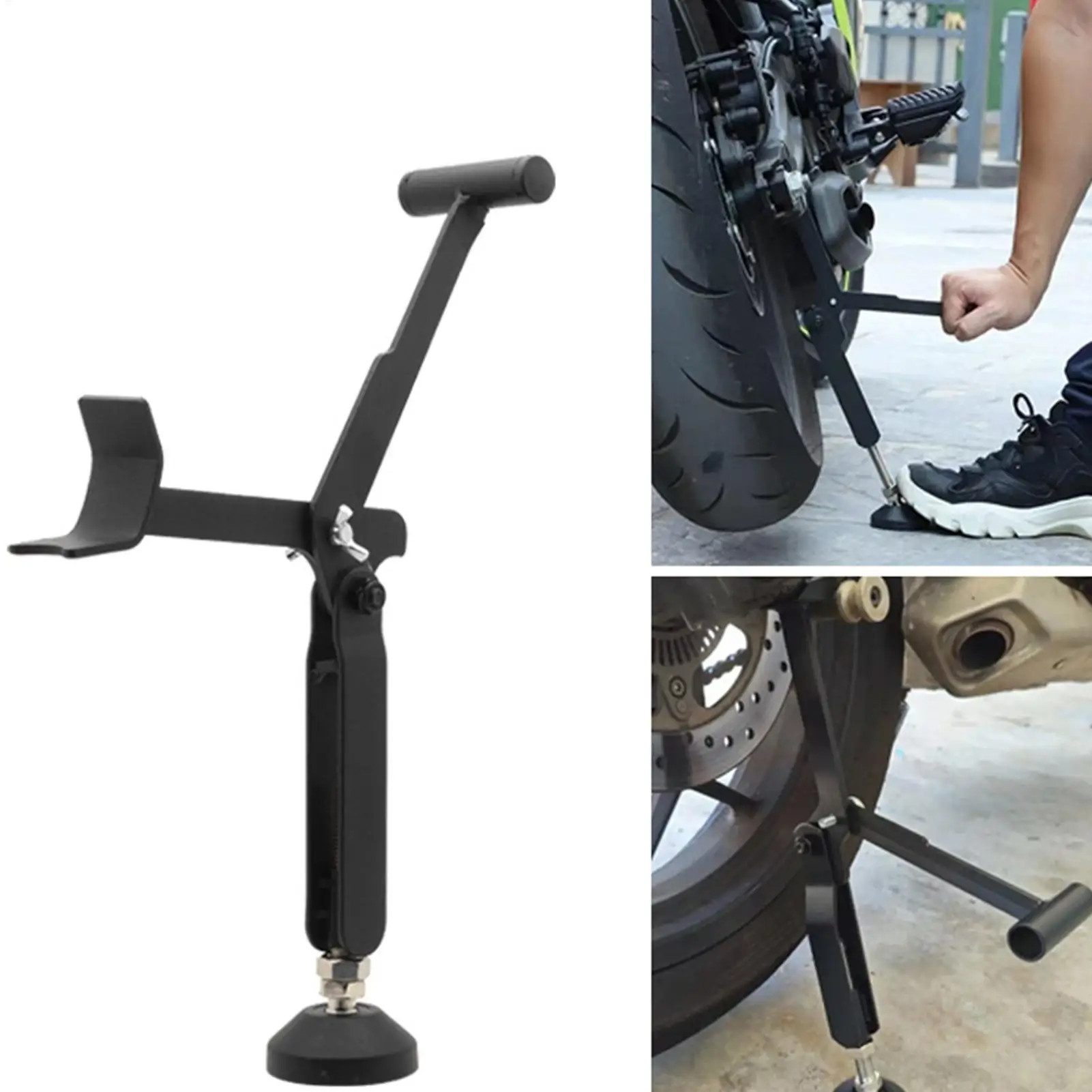 Motorcycle Stand Lift Rear Wheel Frame Universal Motorcycle Folding Lifting Support Frame Foldable Heavy Lift Stand Stable Crane
Motorcycle Stand Lift Rear Wheel Frame Universal Motorcycle Folding Lifting Support Frame Foldable Heavy Lift Stand Stable Crane