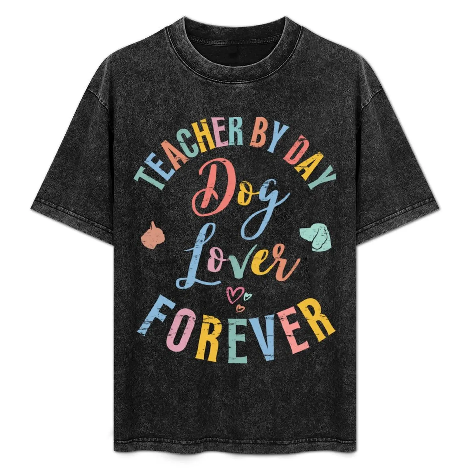Teacher By Day Dog Lover Forever Vintage Style T-Shirt Casual Streetwear Short Sleeve Tee
Teacher By Day Dog Lover Forever Vintage Style T-Shirt Casual Streetwear Short Sleeve Tee