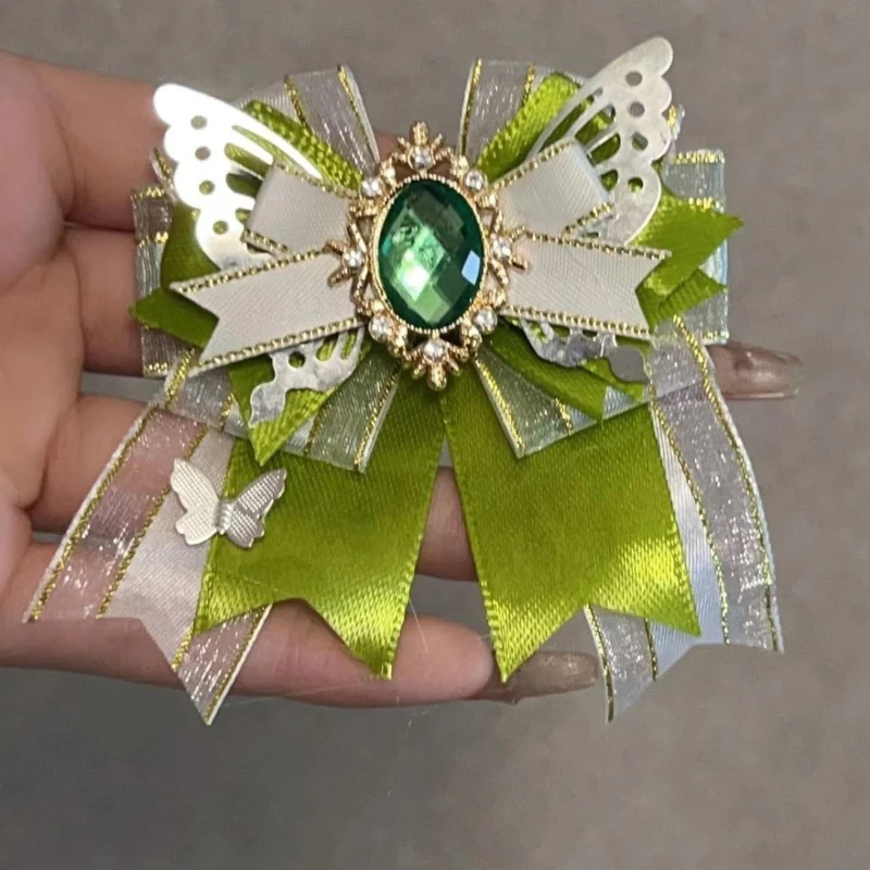New Product Original Luxury Rhinestone Bow Knot Lolita anime Accessories Wedding Dress Shirt Bow Blossom Fashion Handmade Gift
New Product Original Luxury Rhinestone Bow Knot Lolita anime Accessories Wedding Dress Shirt Bow Blossom Fashion Handmade Gift