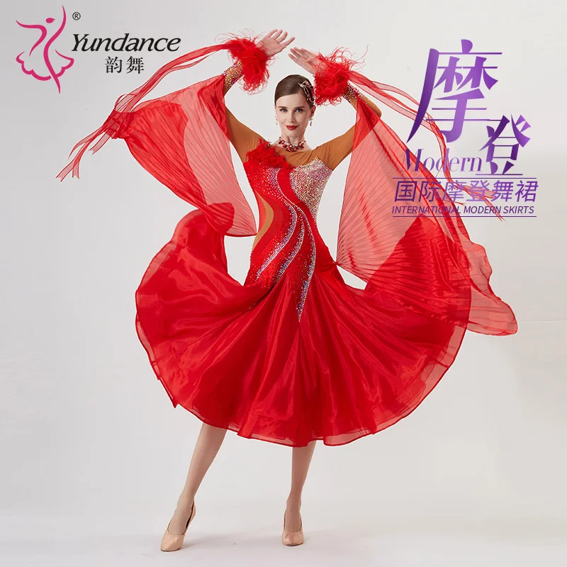 B-2280 Custom New International Standard Ballroom Dance Dress High Quality Ballroom Dance Dresses for Sale
B-2280 Custom New International Standard Ballroom Dance Dress High Quality Ballroom Dance Dresses for Sale