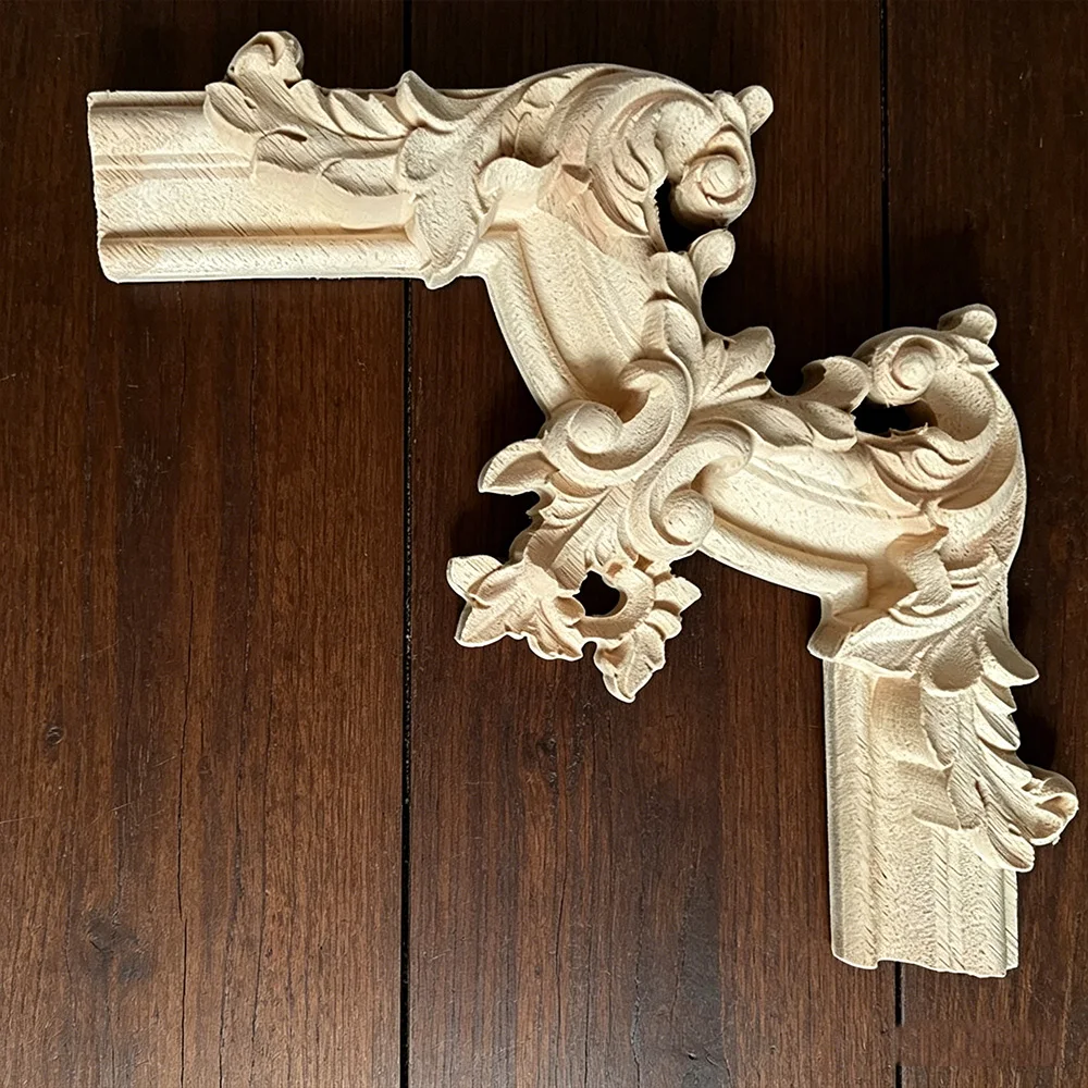 2PCS 12-19cm Woodcarving Decal Wood Carved Wooden Crafts Corner Appliques Frame Wall Door Furniture Accessories Decorative
2PCS 12-19cm Woodcarving Decal Wood Carved Wooden Crafts Corner Appliques Frame Wall Door Furniture Accessories Decorative