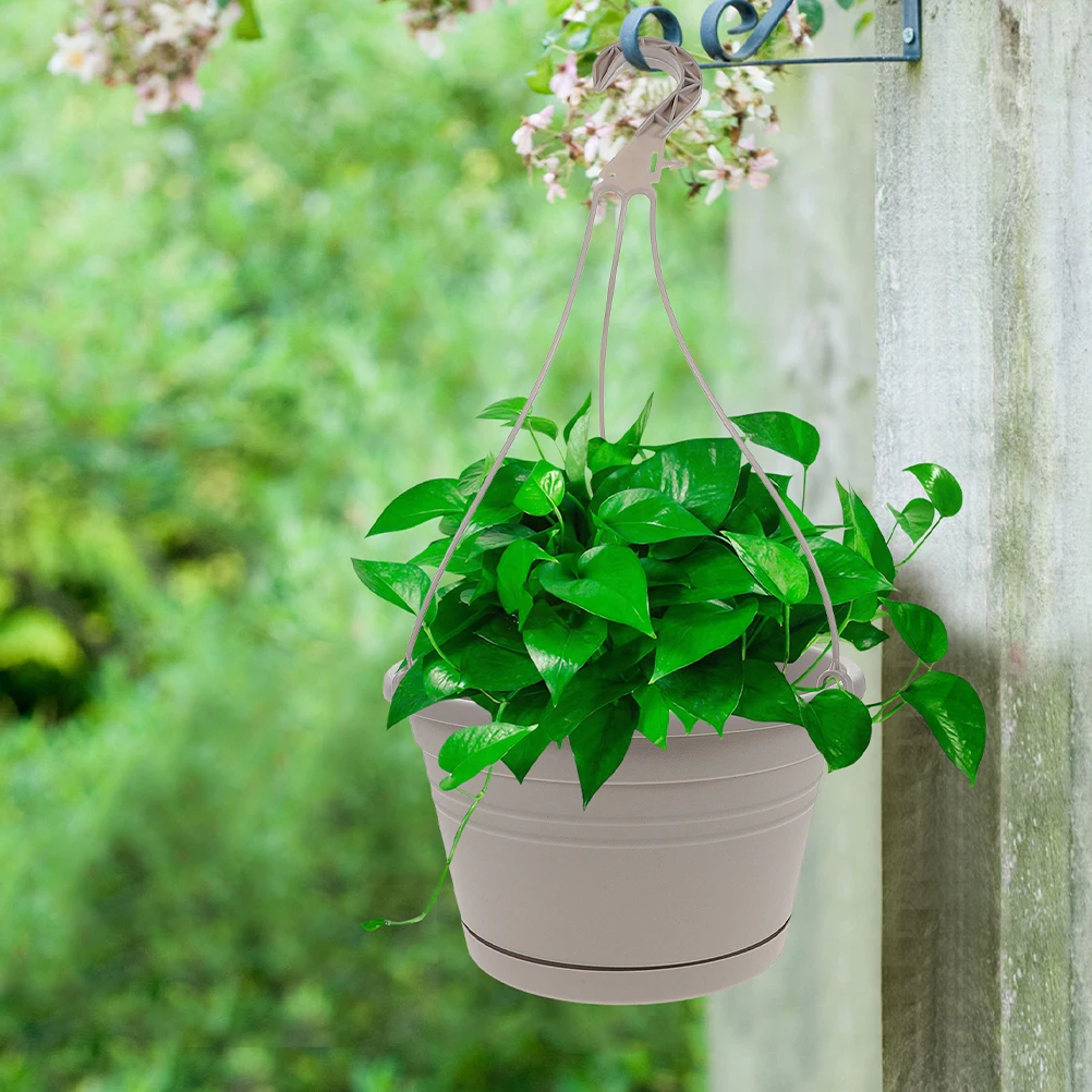 2pcs Hanging Planter Spider Plant Wall Basket Flower Pot Hanger Decor Plastic Planter Deep Grey 255mm
2pcs Hanging Planter Spider Plant Wall Basket Flower Pot Hanger Decor Plastic Planter Deep Grey 255mm
