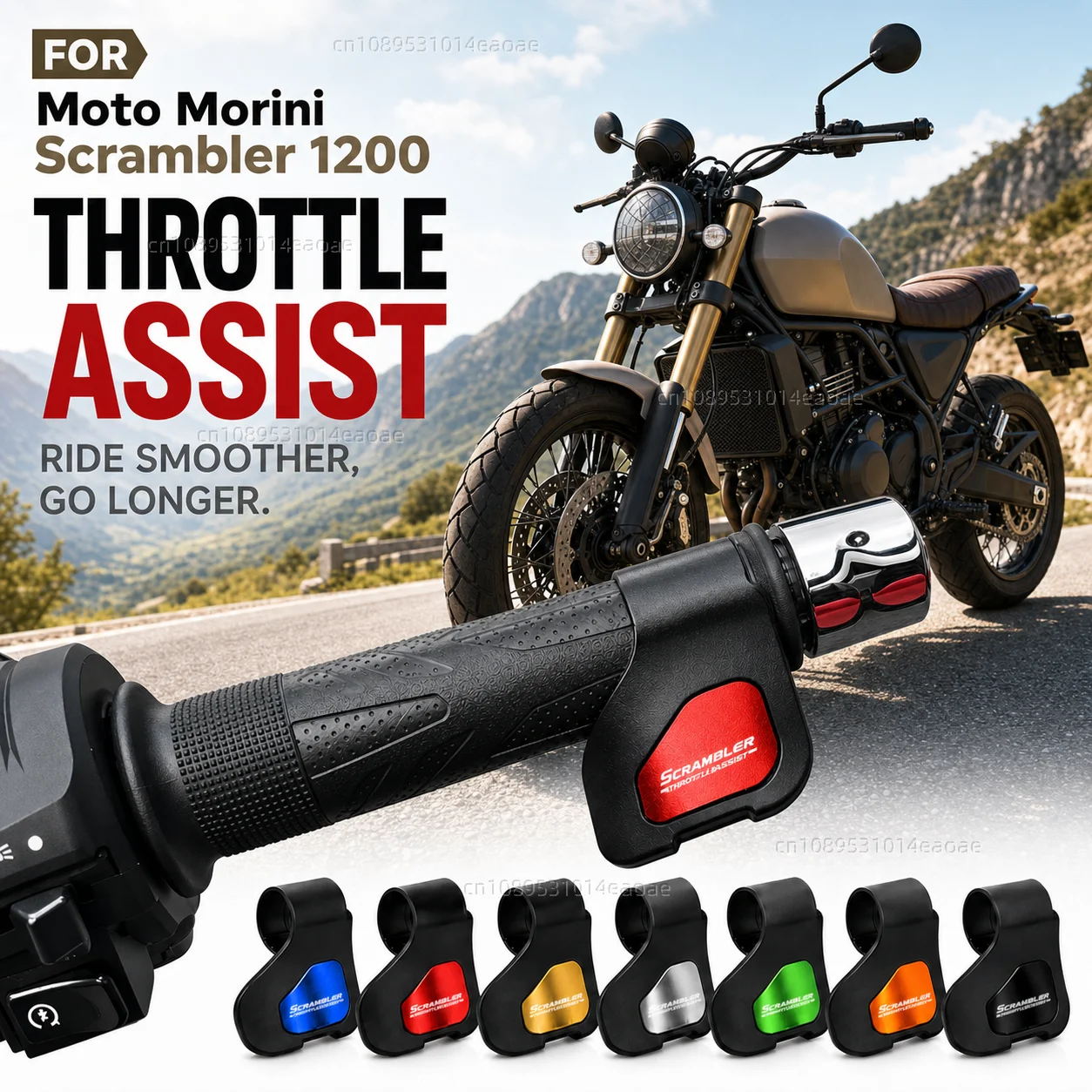FOR Moto Morini Scrambler 1200 2009-2018 Motorcycle Throttle Assistant Clip Labor Saver Acceleration Labor-saving Auxiliary Grip
FOR Moto Morini Scrambler 1200 2009-2018 Motorcycle Throttle Assistant Clip Labor Saver Acceleration Labor-saving Auxiliary Grip