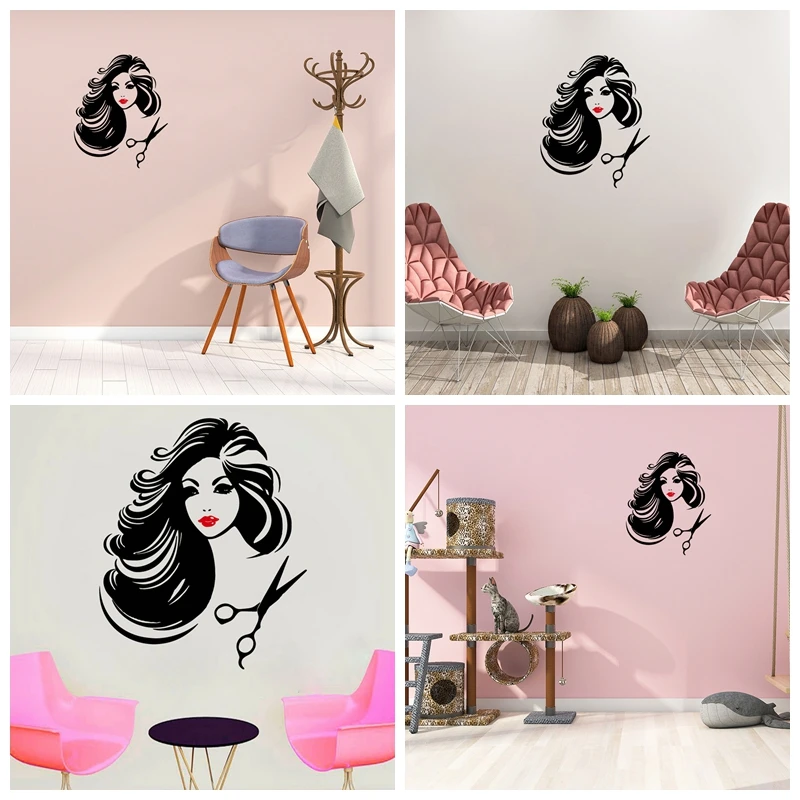1 pc diy hairdressed or Waterproof wallpaper Wall Stickers Home for beauty Wall Art Sticker Murals Art Decor Wallpaper
1 pc diy hairdressed or Waterproof wallpaper Wall Stickers Home for beauty Wall Art Sticker Murals Art Decor Wallpaper