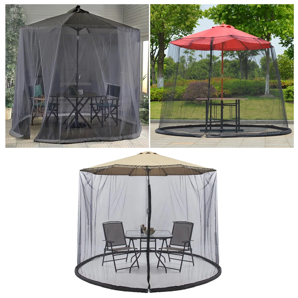 300x230CM Patio Patio Umbrella Cover Cover Mesh Screen Insect Proof Sun Foldable Storage Outdoor Travel Black
300x230CM Patio Patio Umbrella Cover Cover Mesh Screen Insect Proof Sun Foldable Storage Outdoor Travel Black