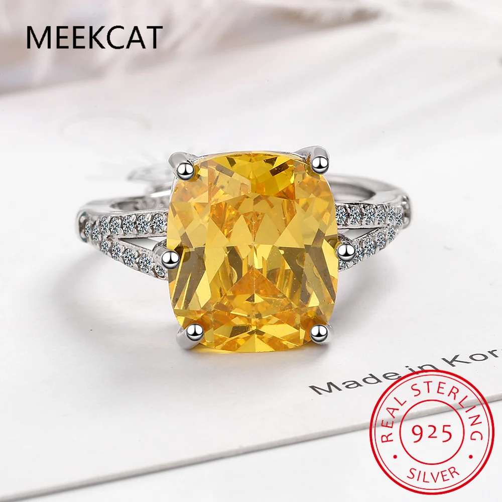 Emerald Cut Natural Yellow Citrine 925 Sterling Silver Rectangle Geometric Ring for Women Statement Gemstone Jewelry Anillos
Emerald Cut Natural Yellow Citrine 925 Sterling Silver Rectangle Geometric Ring for Women Statement Gemstone Jewelry Anillos