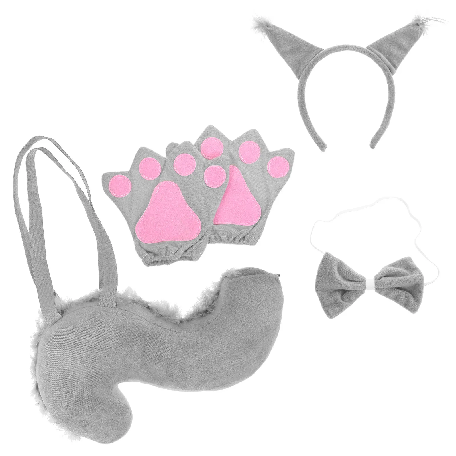 1Set Squirrel Ear Headband and Tail Set Cute Animal Cosplay Costume Accessory for Kids Party Birthday Festival Christmas Photo
1Set Squirrel Ear Headband and Tail Set Cute Animal Cosplay Costume Accessory for Kids Party Birthday Festival Christmas Photo