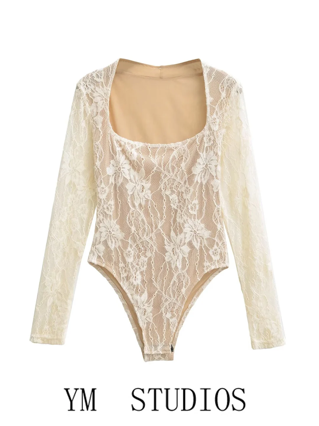 Ballet Base Shirt Women's Fashion Spicy Girl Style Long Sleeve Square Collar Low Chest Lace Onesie Slim Fit Underwear
Ballet Base Shirt Women's Fashion Spicy Girl Style Long Sleeve Square Collar Low Chest Lace Onesie Slim Fit Underwear