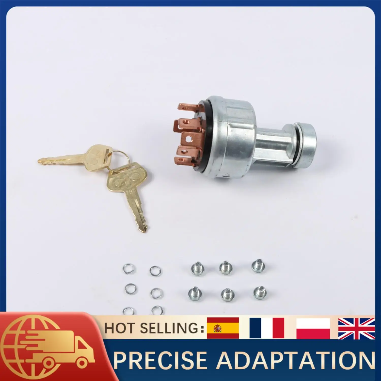 Выключатель зажигания 08086-10000 08086-00000 для детали тяжелого оборудования Komatsu D20A-5 D20A-6 D20A-7 D20S-5
Выключатель зажигания 08086-10000 08086-00000 для детали тяжелого оборудования Komatsu D20A-5 D20A-6 D20A-7 D20S-5