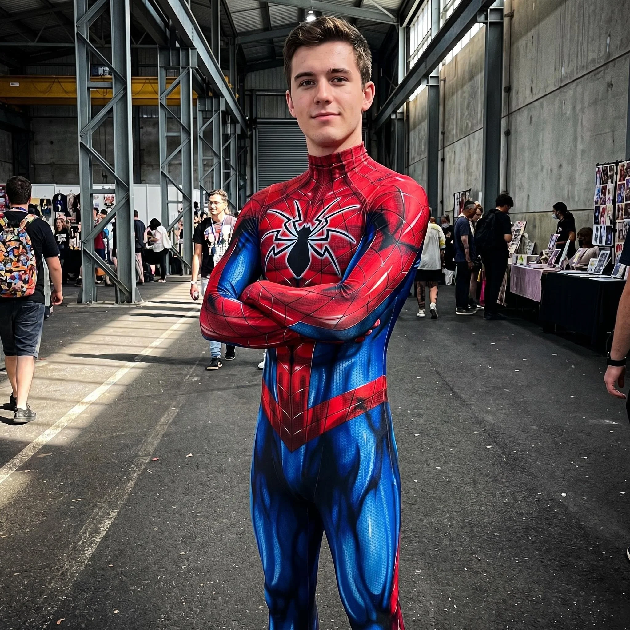Adult Men Ultimate Spide MK4 Armor Cosplay Costume Superhero 3D Print Stretch Zentai Bodysuit Halloween Anime Party Jumpsuit
Adult Men Ultimate Spide MK4 Armor Cosplay Costume Superhero 3D Print Stretch Zentai Bodysuit Halloween Anime Party Jumpsuit