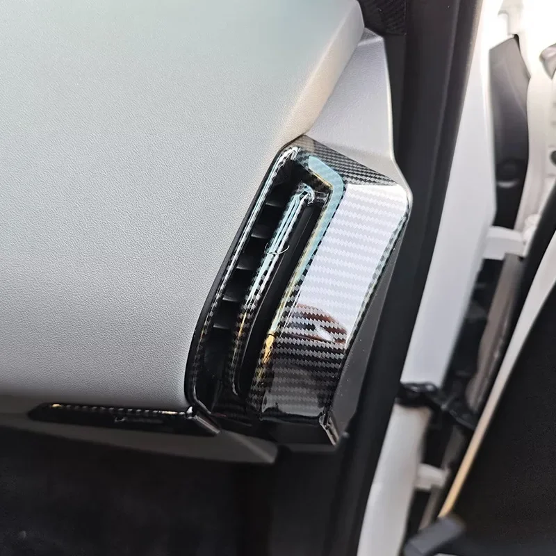 Weizhida For BMW X3 G45 2025-2026 ABS Carbon Fiber Car Dashboard Side Vent Cover Trim Interior Car Accessories 
Weizhida For BMW X3 G45 2025-2026 ABS Carbon Fiber Car Dashboard Side Vent Cover Trim Interior Car Accessories