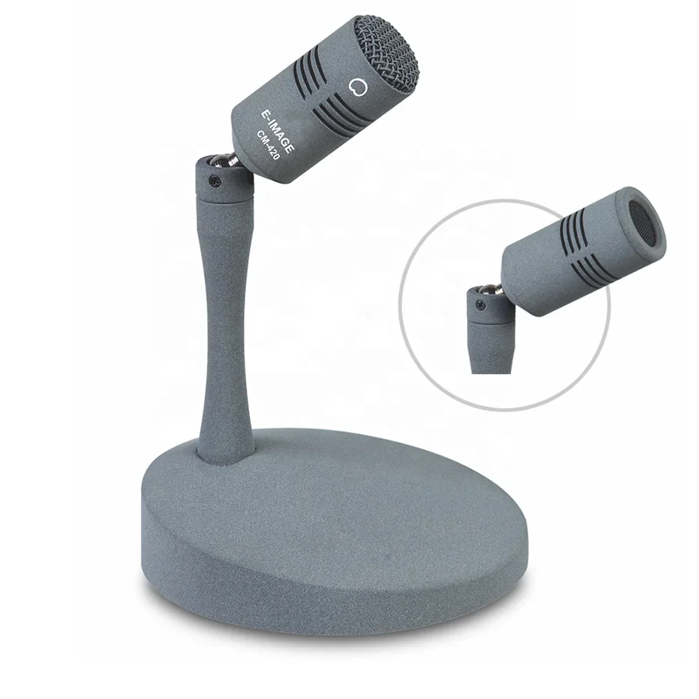 E-IMAGE CM-420 Professional Desktop Broadcasting Microphone Conference Room Equipment
E-IMAGE CM-420 Professional Desktop Broadcasting Microphone Conference Room Equipment