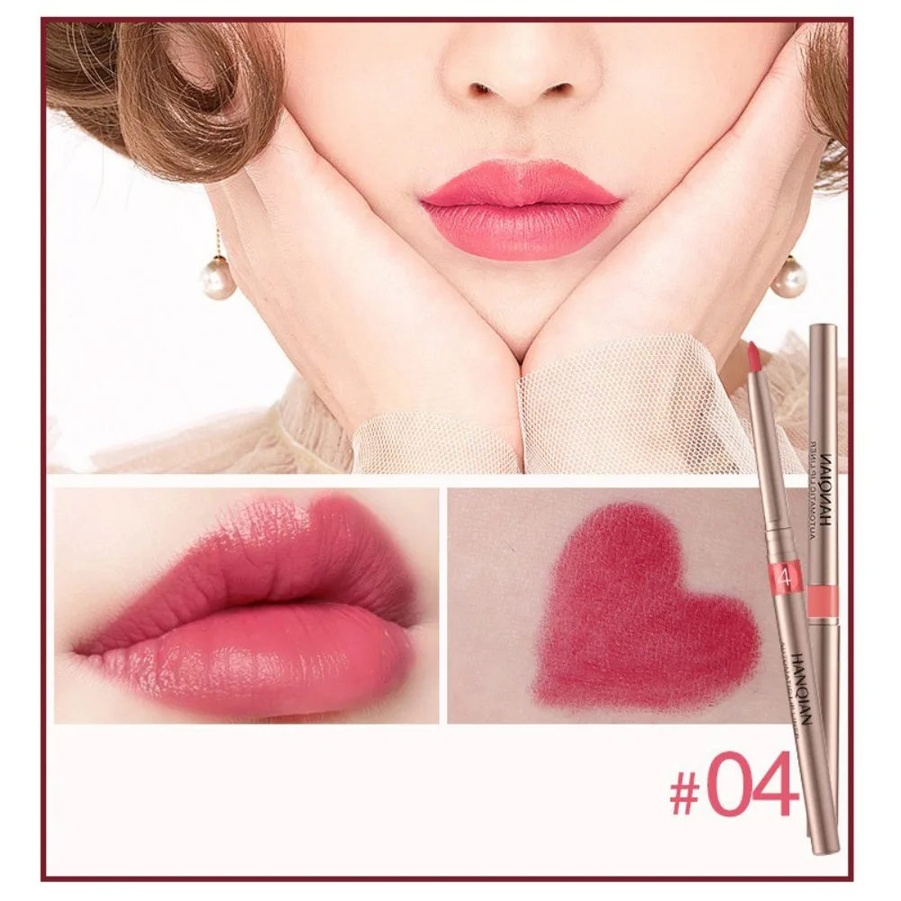 New Automatic Rotary Matte Lipliner Moisturizing Long-lasting Nude Lipstick Portable Waterproof Contour Lipstick Autumn/Winter
New Automatic Rotary Matte Lipliner Moisturizing Long-lasting Nude Lipstick Portable Waterproof Contour Lipstick Autumn/Winter