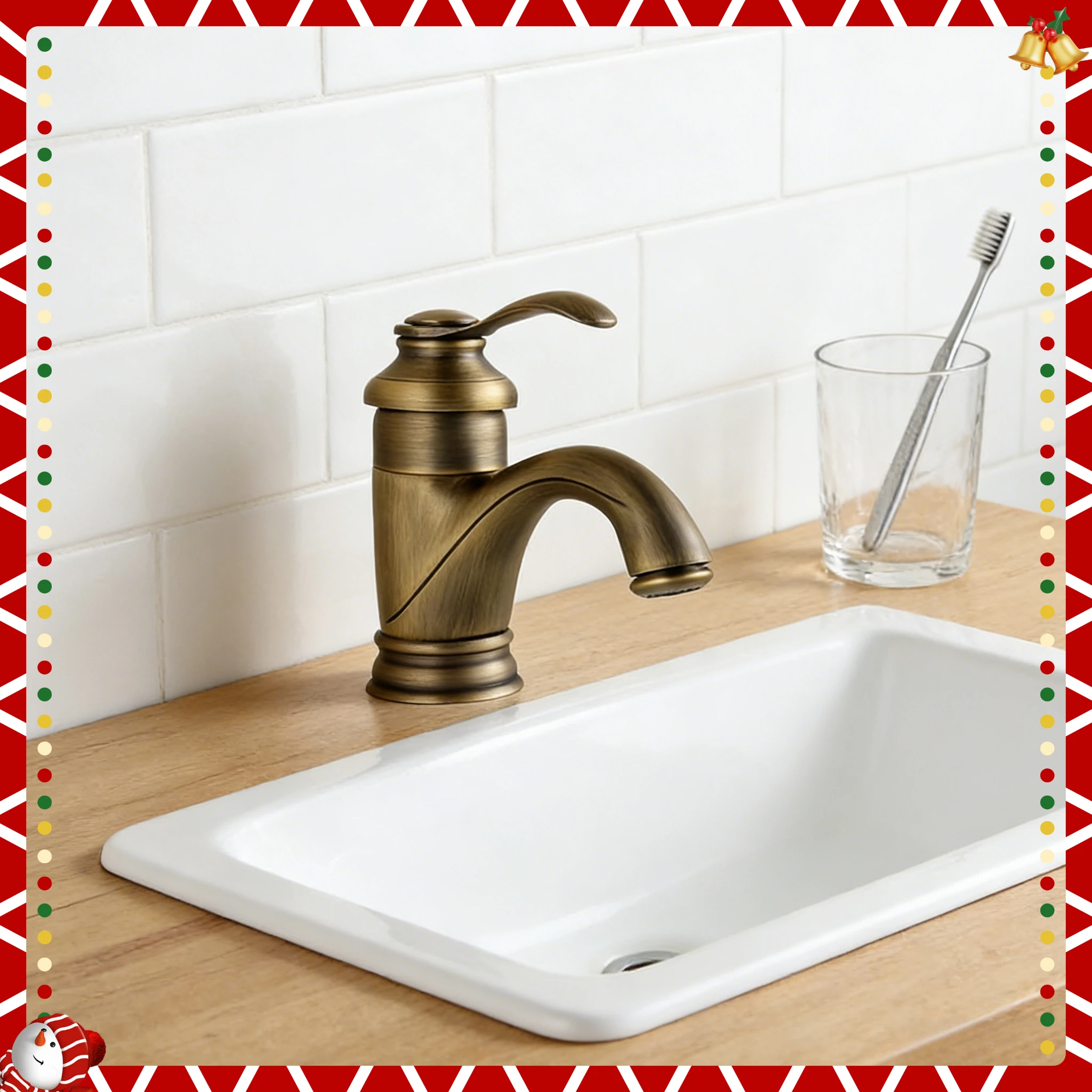 Новый бытовой смеситель для раковины в ванной комнате - американский антикварный французский пасторальный ретро латунный смеситель для горячей и холодной воды
Новый бытовой смеситель для раковины в ванной комнате - американский антикварный французский пасторальный ретро латунный смеситель для горячей и холодной воды