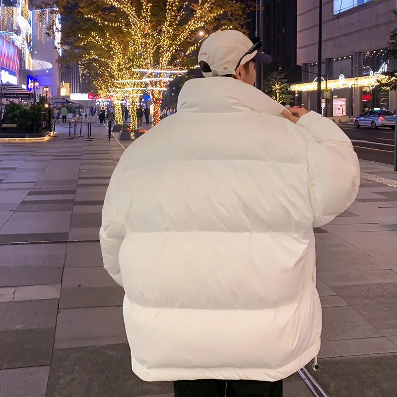 Модный зимний пуховик с ярким узором для пар, теплый, с глянцевой поверхностью, однотонный, молодежный, из полиэфирного волокна
Модный зимний пуховик с ярким узором для пар, теплый, с глянцевой поверхностью, однотонный, молодежный, из полиэфирного волокна