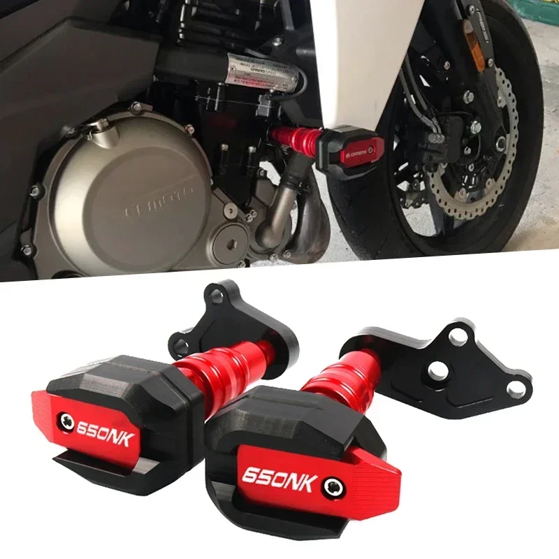For CFMOTO 400NK 650NK CF400NK CF650NK Motorcycle Falling Protection Frame Slider Fairing Guard Crash Pad Protector Accessories
For CFMOTO 400NK 650NK CF400NK CF650NK Motorcycle Falling Protection Frame Slider Fairing Guard Crash Pad Protector Accessories