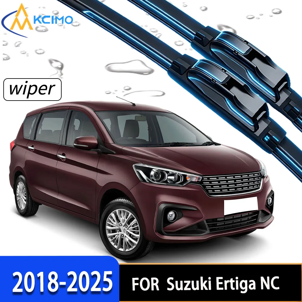 Premium OEM Spec Front Windshield Wiper Blades with Long-Lasting Durable Rubber, Perfect Fit for Suzuki Ertiga NC 2018-2025.
Premium OEM Spec Front Windshield Wiper Blades with Long-Lasting Durable Rubber, Perfect Fit for Suzuki Ertiga NC 2018-2025.