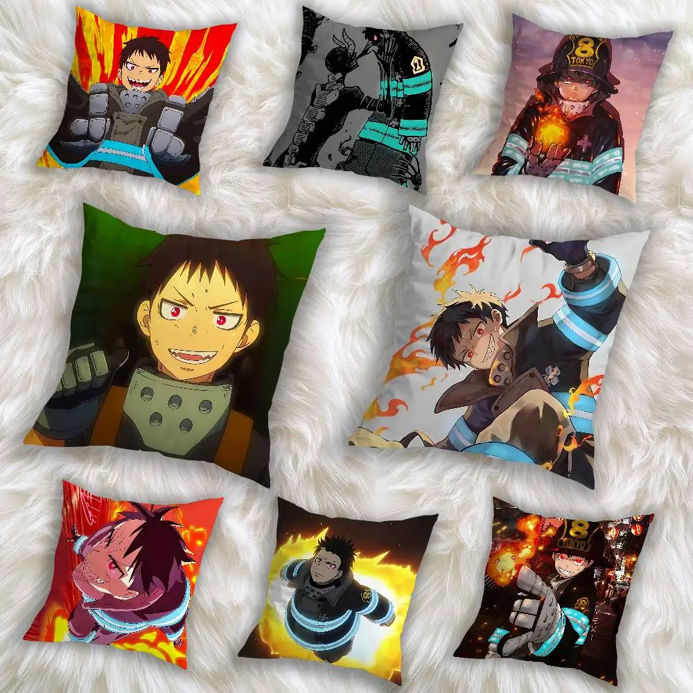 F-Fire Force S-Shinra Kusakabe pillow cover living room sofa cushion cover bedroom room bed pillow cover home decoration
F-Fire Force S-Shinra Kusakabe pillow cover living room sofa cushion cover bedroom room bed pillow cover home decoration