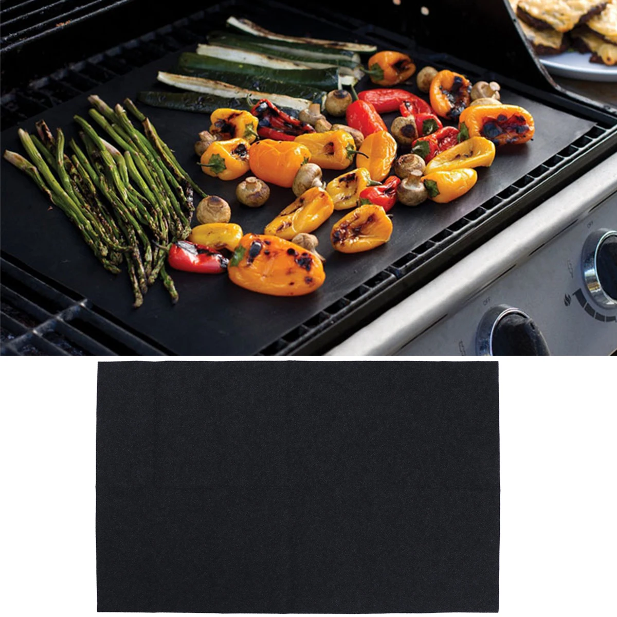 Flame Retardant BBQ Grill Mat High Temp Resistant Baking Pad Oven Liners Reusable Non Stick Glass Fibre Large Size Outdoor
Flame Retardant BBQ Grill Mat High Temp Resistant Baking Pad Oven Liners Reusable Non Stick Glass Fibre Large Size Outdoor