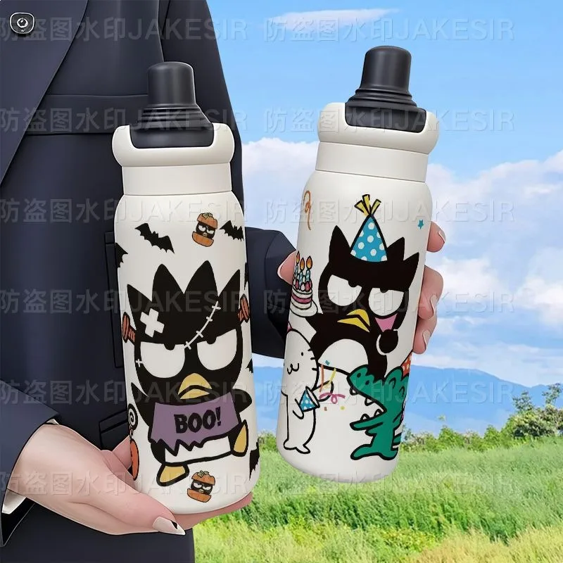 Sanrio Bad Badtz-Maru Anime Kawaii Ins Stainless Steel Student Straw Water Cup Cute Large Capacity Double Drinking Bottle Gifts
Sanrio Bad Badtz-Maru Anime Kawaii Ins Stainless Steel Student Straw Water Cup Cute Large Capacity Double Drinking Bottle Gifts