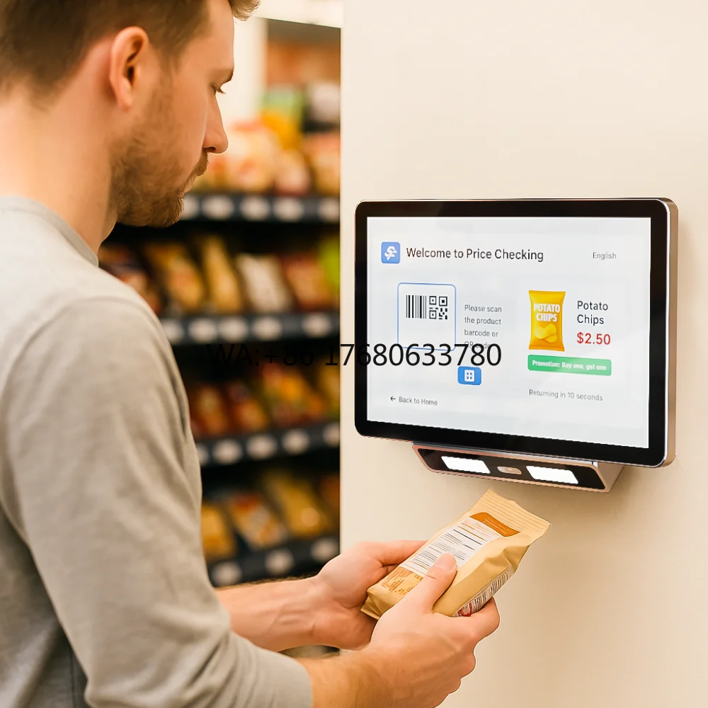 Inquiry Terminal for Supermarkets Convenience & Retail Stores with Fast Price Checking Android-Based Self-Service Price
Inquiry Terminal for Supermarkets Convenience & Retail Stores with Fast Price Checking Android-Based Self-Service Price