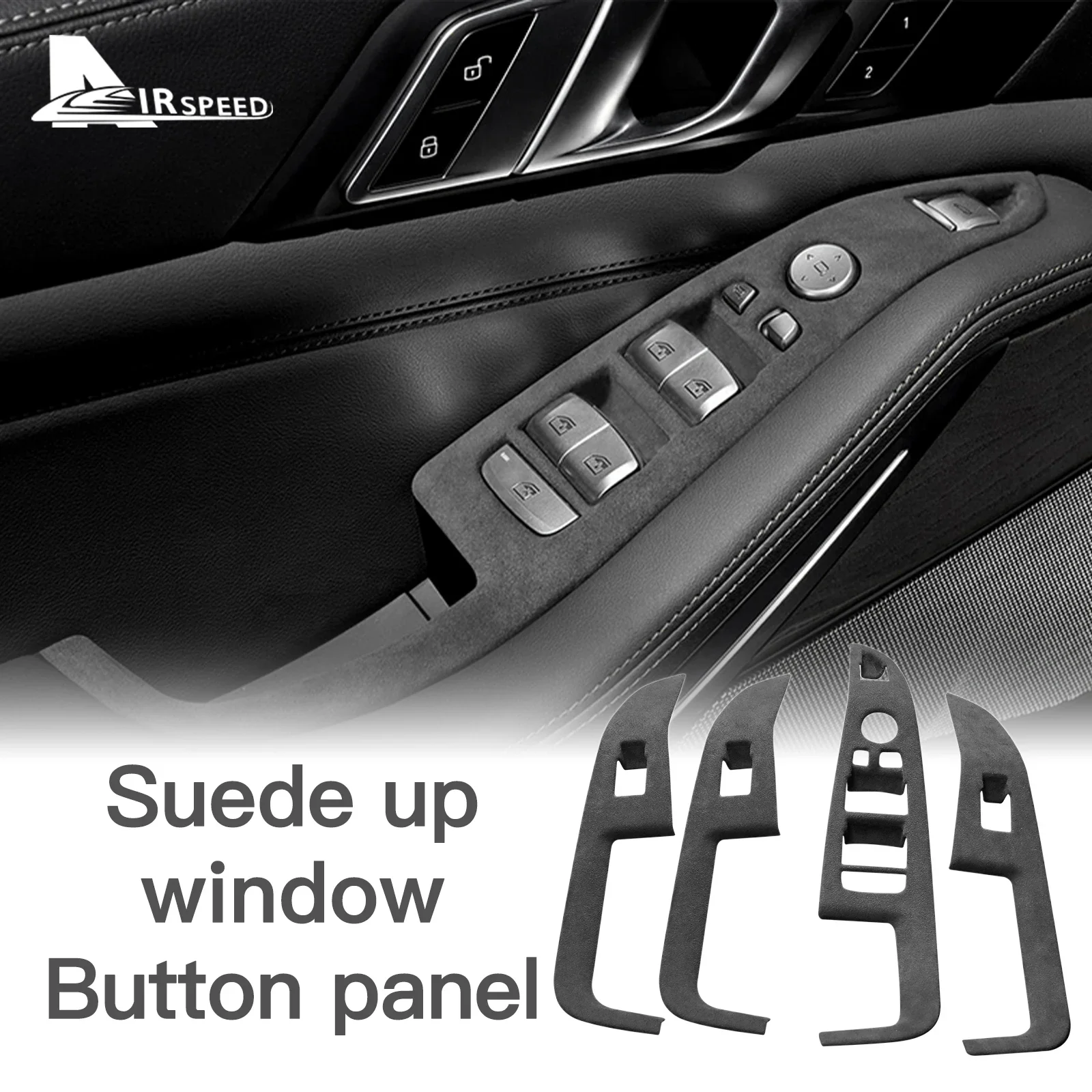 Italy Super Suede Car Window Lifter Switch Control Frame Cover for BMW X5 G05 2019 2020 2021 2022 2023 Trim Flannel Accessories
Italy Super Suede Car Window Lifter Switch Control Frame Cover for BMW X5 G05 2019 2020 2021 2022 2023 Trim Flannel Accessories