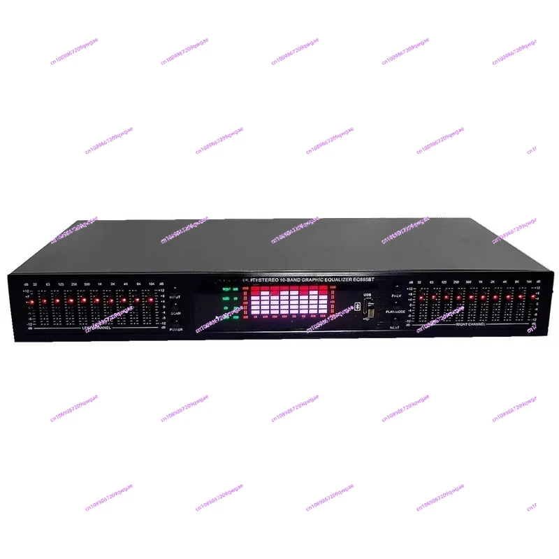 220 В EQ665 Эквалайзер Hi-Fi Домашний эквалайзер Двойной 10-полосный стерео регулирование высоких частот и альт-баса со встроенным Bluetooth Новый
220 В EQ665 Эквалайзер Hi-Fi Домашний эквалайзер Двойной 10-полосный стерео регулирование высоких частот и альт-баса со встроенным Bluetooth Новый