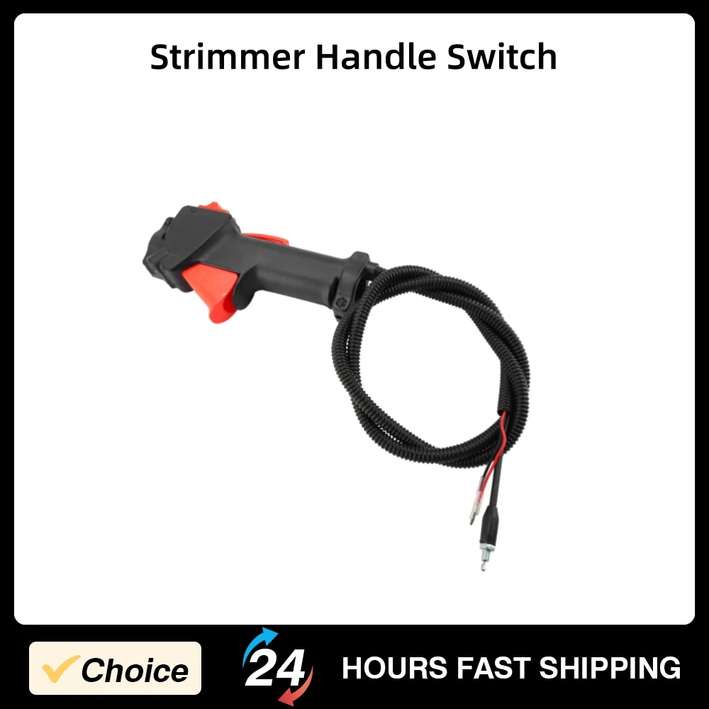 Strimmer Handle Switch Strimmer Trimmer Brush Cutter Accessories Throttle Trigger 114cm Throttle Cable
Strimmer Handle Switch Strimmer Trimmer Brush Cutter Accessories Throttle Trigger 114cm Throttle Cable