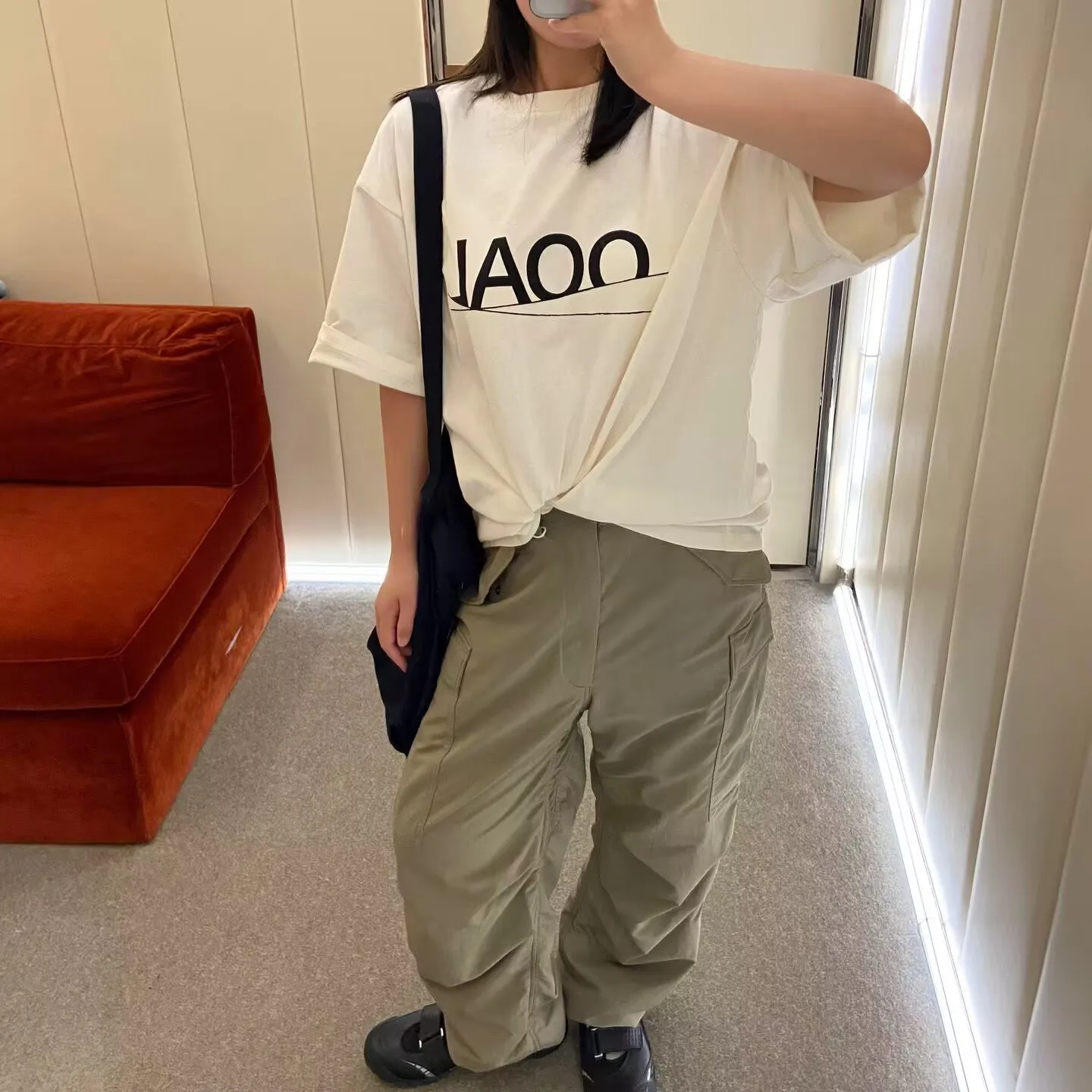 Japanese Style Nana Ooal Collaborative Loose Shoulder Cityboy Simple Short Sleeve T-Shirt Couple Matching round Neck
Japanese Style Nana Ooal Collaborative Loose Shoulder Cityboy Simple Short Sleeve T-Shirt Couple Matching round Neck