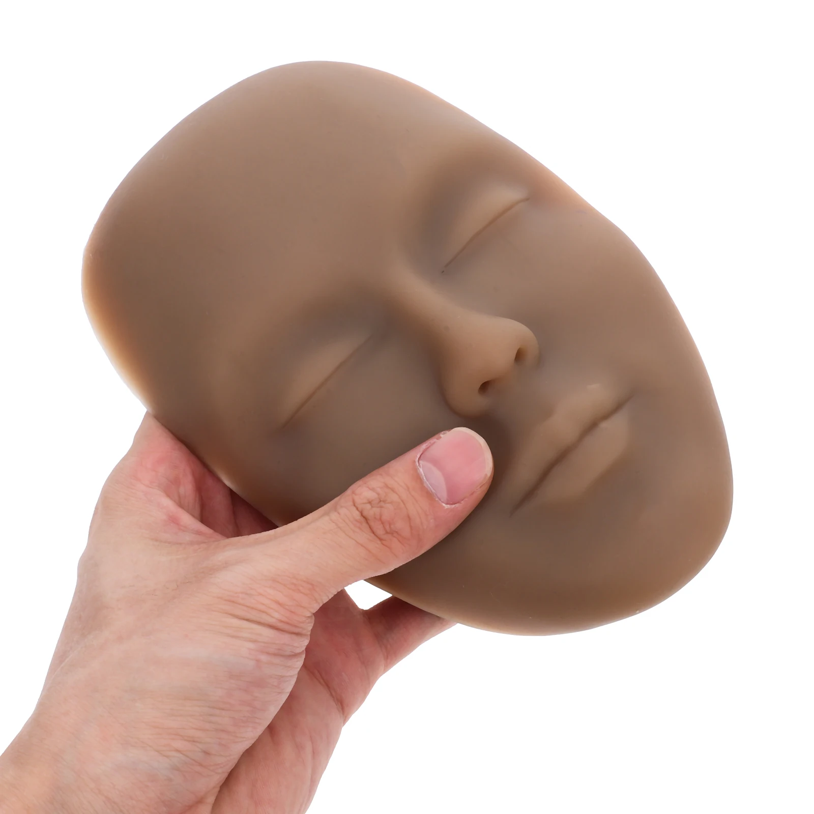 3D Realistic Silicone Makeup Practice Mannequin Head For Eyebrow Eyeliner Eyelash Tattoo Training Asian Skin Tone Detachable 
3D Realistic Silicone Makeup Practice Mannequin Head For Eyebrow Eyeliner Eyelash Tattoo Training Asian Skin Tone Detachable