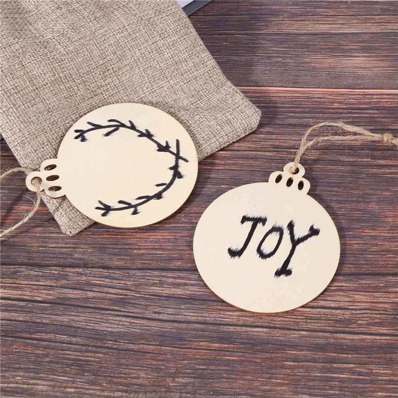 500Pcs DIY Craft Wooden Round Bauble With 500Pcs Twines To Paint, Unfinished Christmas Hanging Ornaments
500Pcs DIY Craft Wooden Round Bauble With 500Pcs Twines To Paint, Unfinished Christmas Hanging Ornaments