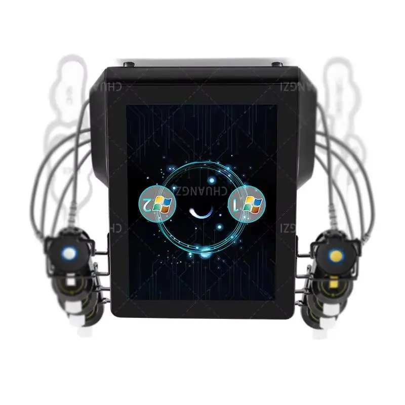 Ems RF Facial Electrostimulation Face Lifting Machine 6 Handles Sculpt Face Pads Massager Device Anti Aging Wrinkles Removal
Ems RF Facial Electrostimulation Face Lifting Machine 6 Handles Sculpt Face Pads Massager Device Anti Aging Wrinkles Removal