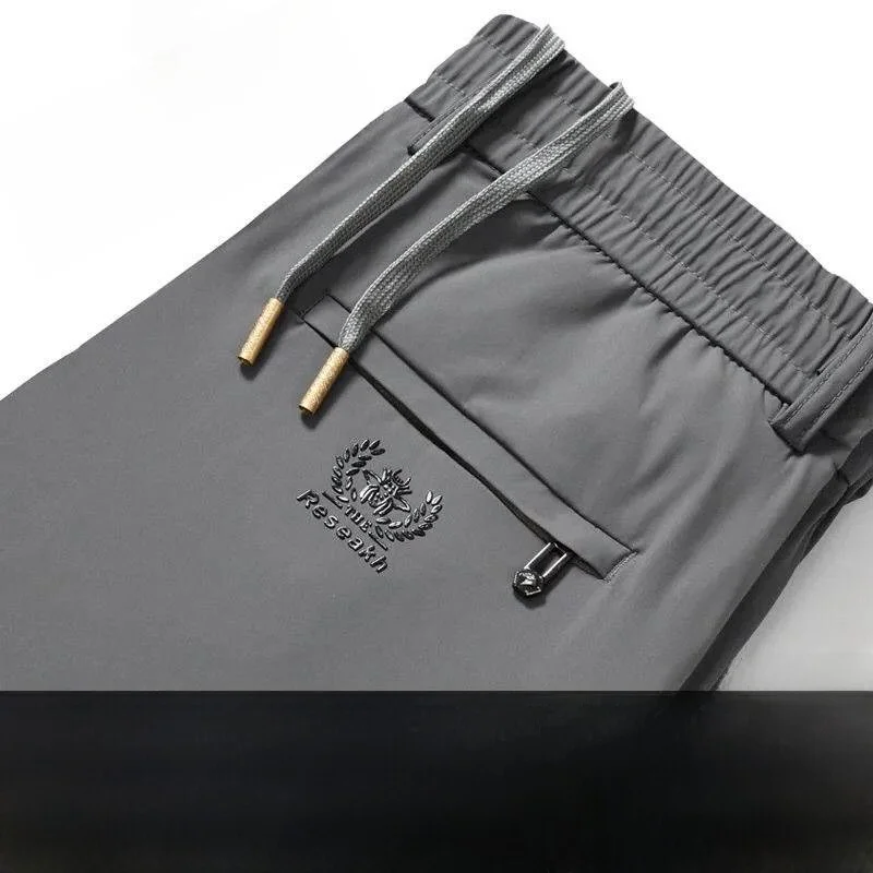 Ice Silk Men's Summer Thin Straight Loose Spor Casual Pants Breathable Qui Dry Long Trousers Lightweight Comfortable Fit
Ice Silk Men's Summer Thin Straight Loose Spor Casual Pants Breathable Qui Dry Long Trousers Lightweight Comfortable Fit